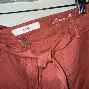 NWT BRAX Linen Love Women’s Maine Pants Size 31/32